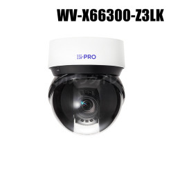 WV-X66300-Z3LK】 Panasonic i-PRO 2MP 小型球体 32倍 屋外IR PTZ AIカメラ