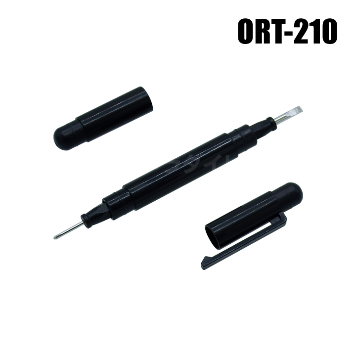 【ORT-210】  4in1 ペン型差替ドライバー ポケットドライバー 精密ドライバー 【メール便可】