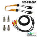 【SEC-CBL-GAP】窓越し防犯 隙間ケーブル延長セット（返品不可）