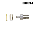 BNCコネクタ 半田付け圧着タイプ [RG59/U]【BNC59-E】 【メール便可】