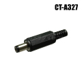 【メール便可】【CT-A327】DCプラグ・オス（直流電源用 内径φ2.5mm・ハンダ付け）