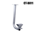 【CT-B011】防犯カメラ・監視カメラ屋外ハウジング用L型ブラケット（シルバー）