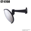 【CT-C158】オーバル防犯ミラーカメラ（41万画素・FL・WDR・デイナイト・広角 f=2.9mm）