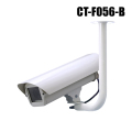 ダミーカメラ ロングハウジング LED点滅 (アルミ筐体 乾電池) 国内組立 取付台セット 【CT-F056-B】