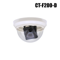 金属筐体 ダミーカメラ (光学レンズ・実在外観・屋内用ドーム型) プロも納得【CT-F200-D】