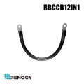 【RBCCB12IN1】レノジー RENOGY バッテリー間接続用ケーブル 38SQ 許容電流190A 長さ30cm （返品不可・代引不可）