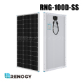 【RNG-100D-SS】レノジー RENOGY ソーラーパネル 100W 単結晶 12V MC4コネクタータイプ 高変換効率 太陽光パネル （返品不可・代引不可）