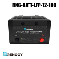 【RNG-BATT-LFP-12-100】RENOGY リン酸鉄リチウムイオンバッテリー 100AH 12V G2モデル 直列接続不可 （返品不可・代引不可）