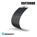 【RSP200DB】レノジー RENOGY フレキシブル ソーラーパネル 200W 単結晶 12V MC4コネクタータイプ 省エネ 持ち運びに便利 （返品不可・代引不可）