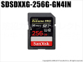 【SDSDXXG-256G-GN4IN】 サンディスク SDXCカード 256GB Extreme PRO Class10 UHS-I対応