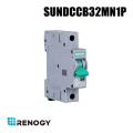 【SUNDCCB32MN1P】レノジー RENOGY DCミニチュアサーキットブレーカー32A 1P（返品不可・代引不可）