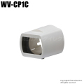 【WV-CP1C】Panasonic 監視カメラ用 レンズカバー （代引不可・返品不可）