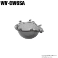 【WV-CW6SA】Panasonic 監視カメラ用 スモークドームカバー（代引不可・返品不可）