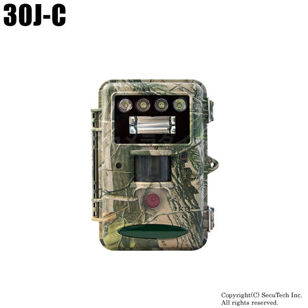 【30J-C】 夜間カラー自動撮影カメラ（センサーカメラ）（返品不可）