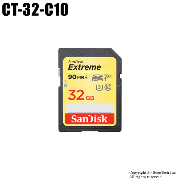 【メール便可】【CT-32-C10】SanDisk SDHCカード 32GB Class10