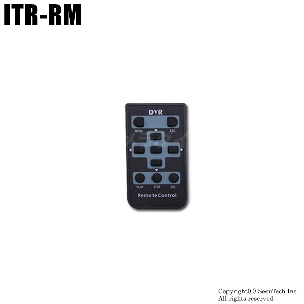 【ITR-RM】操作用専用リモコン（ITR-190HD,ITR-DM720PVFSD,ITR-DM720P36TF　共通)（返品不可）