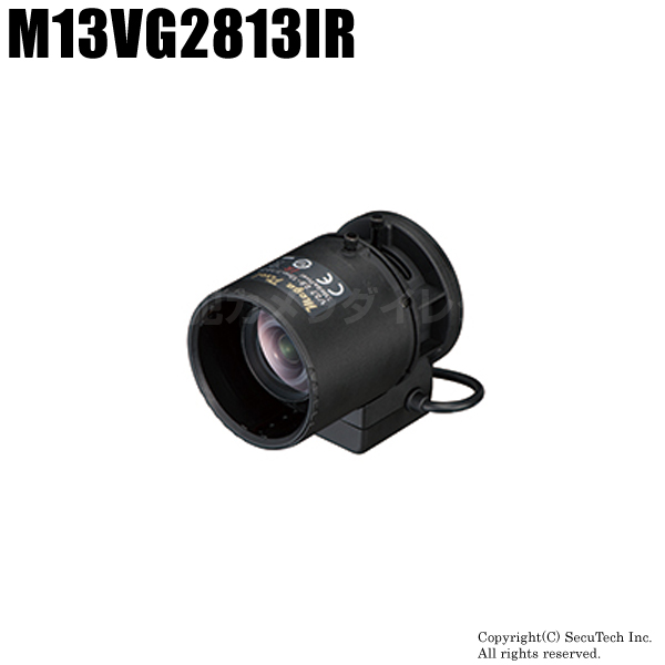 【M13VG2813IR】タムロン製　メガピクセル対応バリフォーカルレンズ（f=2.8～13mm）（返品不可）