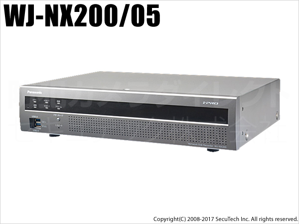 【相談可】WJ-NX200/05　本体のみ WJ-NX200/05】Panasonic i-proエクストリーム NWディスクレコーダー