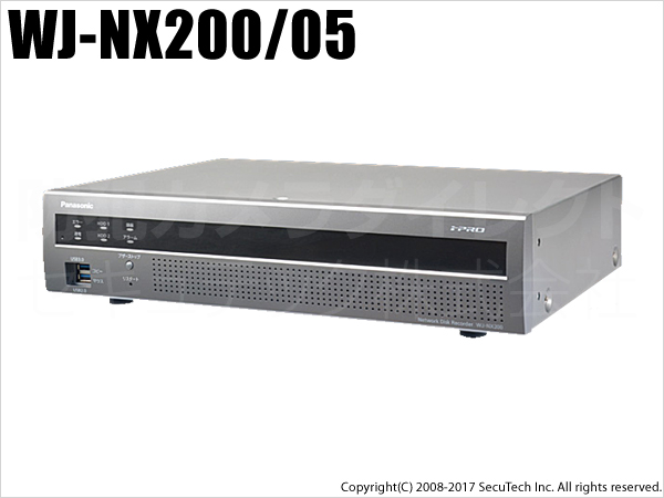 【WJ-NX200/05】Panasonic i-proエクストリーム NWディスクレコーダー（500GB) （代引不可・返品不可）