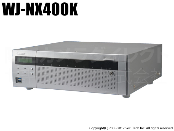 【WJ-NX400K】Panasonic i-proエクストリーム TURBO-RAIDTM ネットワークディスクレコーダー （代引不可・返品不可）