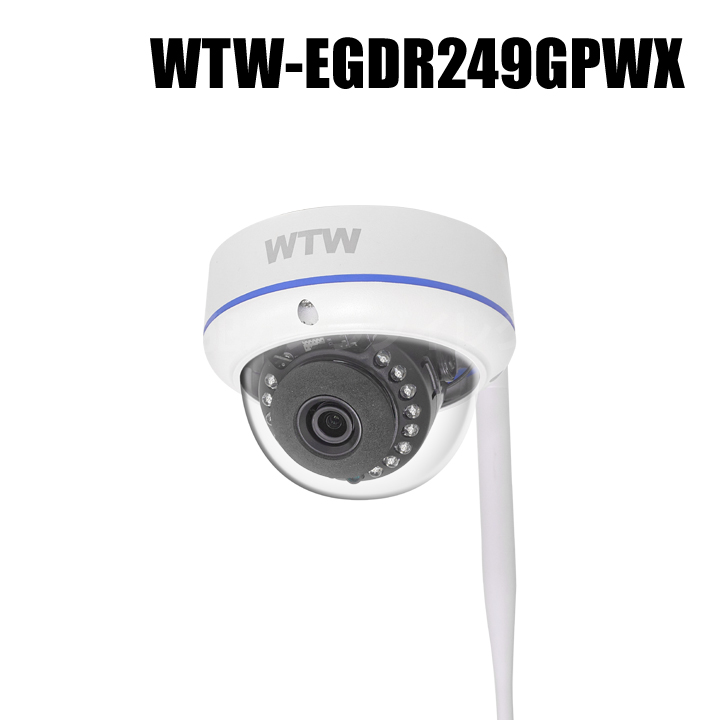 【WTW-EGDR249GPWX】 500万画素 EAGLEシリーズ 機器間Wi-Fi対応 屋外軒下仕様 赤外線ドームカメラ（代引不可・返品不可）