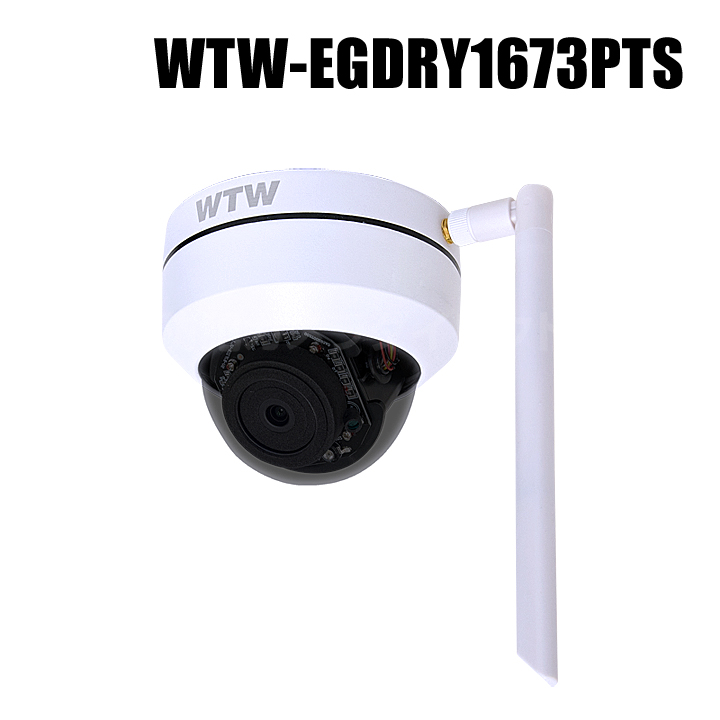 【WTW-EGDRY1673PTS】 365万画素 機器間Wi-Fi対応IPネットワークシリーズ 屋外軒下仕様 パンチルト対応 赤外線カメラ（代引不可・返品不可）