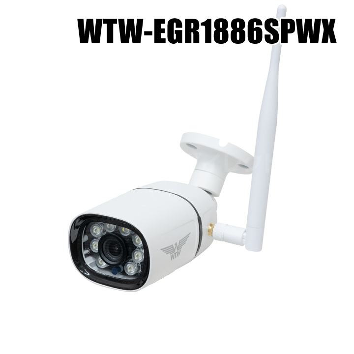 【WTW-EGR1886SPWX】 300万画素 機器間Wi-Fi対応IPネットワークシリーズ 屋外仕様 防犯灯カメラ（代引不可・返品不可）