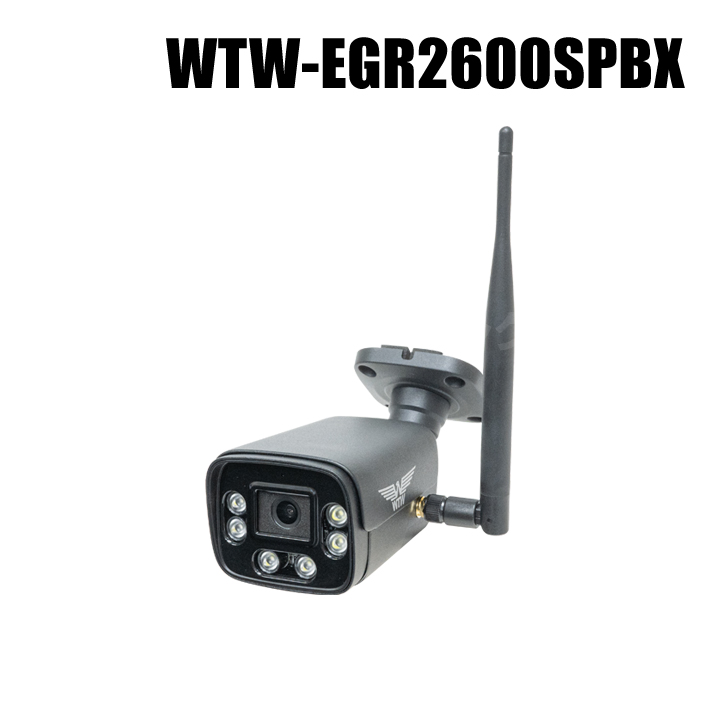 【WTW-EGR2600SPBX】 300万画素 機器間Wi-Fi対応IPネットワークシリーズ 屋外仕様 防犯灯カメラ（代引不可・返品不可）
