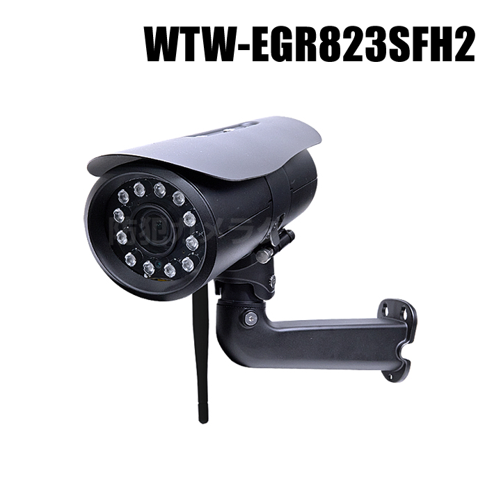 【WTW-EGR823SFH2】 365万画素 機器間Wi-Fi対応IPネットワークシリーズ 温暖地・寒冷地仕様 赤外線カメラ（代引不可・返品不可）