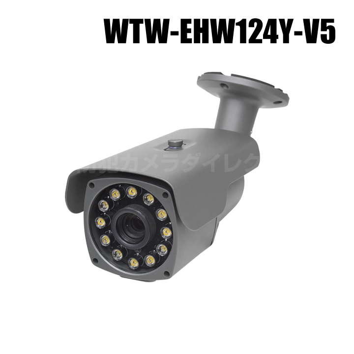 【WTW-EHW124Y-V5】 EX-SDI/HD-SDIマルチシリーズ 屋外仕様 防犯灯カメラ （代引不可・返品不可）