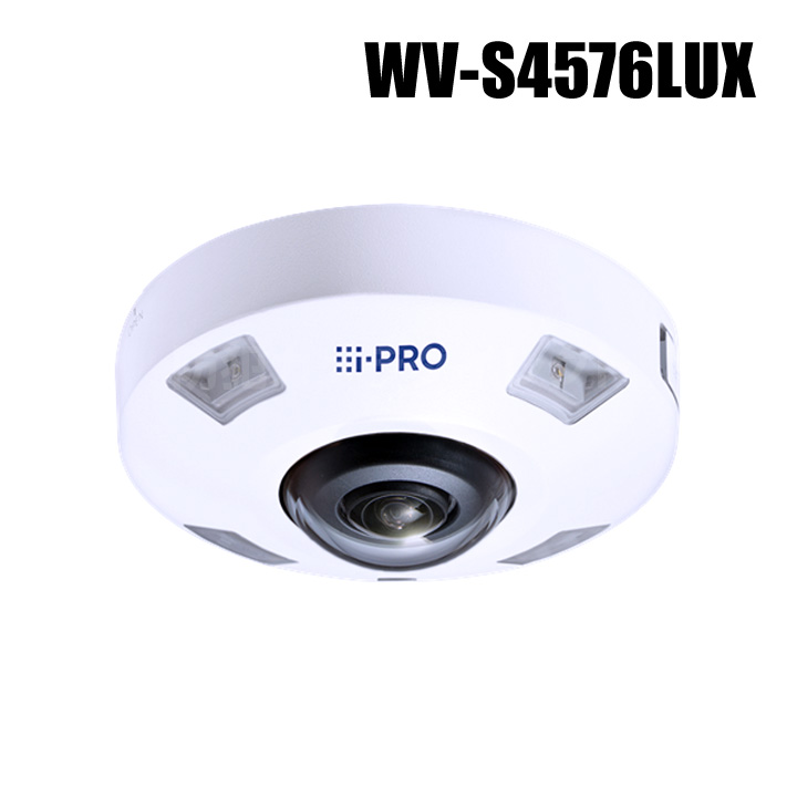 【WV-S4576LUX】 Panasonic アイプロ i-PRO 12MP 屋外 全方位AIカメラ （代引不可・返品不可）（3年保証）