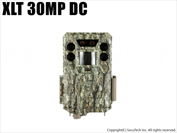 【トロフィーカムXLT 30MPノーグロウDC】乾電池対応　屋外センサー暗視カメラ SDカード自動録画（代引不可・返品不可）