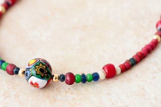 Antique Beads Collection beads park アンティークビーズ　とんぼ玉　アクセサリー