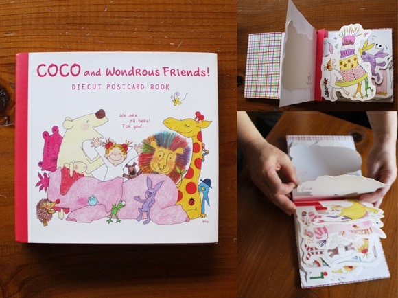 cocoちゃんダイカットポストカードブック（20枚入り）