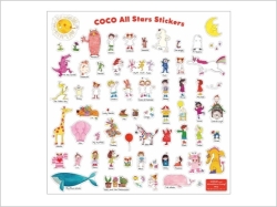 cocoちゃんオールスターズステッカー