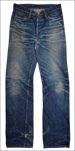 色落ちサンプル(非売品)、WAREHOUSE　"Lot.800"
