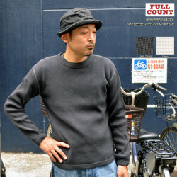 FULLCOUNT フルカウント "5964" Heavy Weight Waffle Long Sleeve T-Shirt ヘ ヴィー ウエイト ワッフル L/STee サーマル ロンTee [L/STee]
