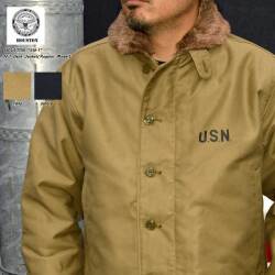 HOUSTON ヒューストン "5N-1" N-1 DECK JACKET (REGULAR MODEL) N-1 デッキジ ャケット レギュラー ミリタリー [アウター]