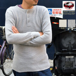 JELADO ジェラード "AB94236" Mega Thermal Henry Neck メガサーマル ヘンリー ネック Tee [L/STee]
