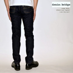 bridge ブリッジ、"BR04S" TAPERED、14oz 02デニム テーパード [タイトストレート] [ライトオンス] [ヴィンテージ系色落ち]