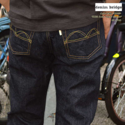 bridge ブリッジ "BR05S" Regular Straight 13.5oz DB22デニム レギュラースト レート [タイトストレート] [ライトオンス] [ヴィンテージ系色落ち]