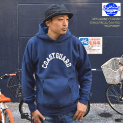 BUZZ RICKSON'S バズリクソンズ "BR69443" HORIZONTAL KNITTING SWEAT PARKA “CORST GUARD” ホリゾンタル・ニッティング スウェット パーカー [スウェット]