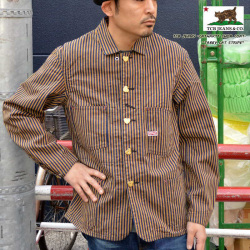 TCB jeans "Cathartt Chore Coat Tabby Cat Stripe" キャットハート チョアコ ート タビーキャットストライプ [アウター]