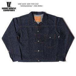 WAREHOUSE ウエアハウス Dead Stock Blue デッドストックブルー "Lot.2001XX(2000XX)" 1936モデル デニムジャケット ジージャン Gジャン 1st [アウター]