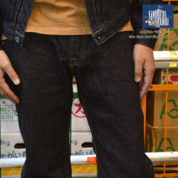 graphzero グラフゼロ "GZ-16ST-01" 16oz 右綾ストレートジーンズ [ミドルスト レート] [ヘビーオンス] [ヴィンテージ系色落ち]
