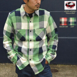 JELADO ジェラード "JP01123" Farmers Shirt ファーマーズシャツ フランネル ネルシャツ [L/Sシャツ]