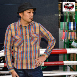 JELADO ジェラード "JP82125" Union Worker Shirt Short Length ユニオン ワー カーズ シャツ ショートレングス [L/Sシャツ]