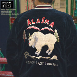 テーラー東洋 "TT15544-128" “MOUNTAIN GOAT” × “ALASKAN FLAG” 別珍スカ ジャン ベルベットスカ [SOUVENIR　JACKET] [アウター]