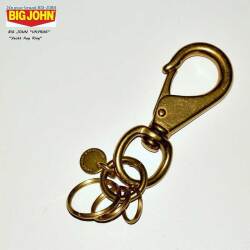 BIG JOHN ビッグジョン "VKYR06" BRASSヨットキーリング ウォレットチェーン キーリング [小物]