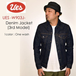 UES　ウエス、"W903-J"、デニムジャケット [アウター][3rd][Gジャン]